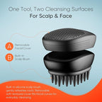 EKZ Sonic Vibrating Scalp Massager Shampoo Brush: Electric Silicone Hair - Image 6
