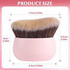 Extra Large Body Makeup Brush, 75mm Wide-headed Body Coverage Applicator - Image 7
