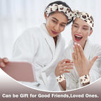 Zkptops 6Pcs Spa Headband for Washing Face Wristbands Set Women Bubble Makeup - Image 2