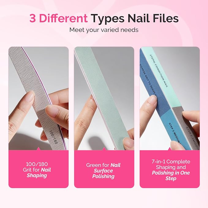 MelodySusie Manicure Tools Kit Nail Care Kit - Image 6