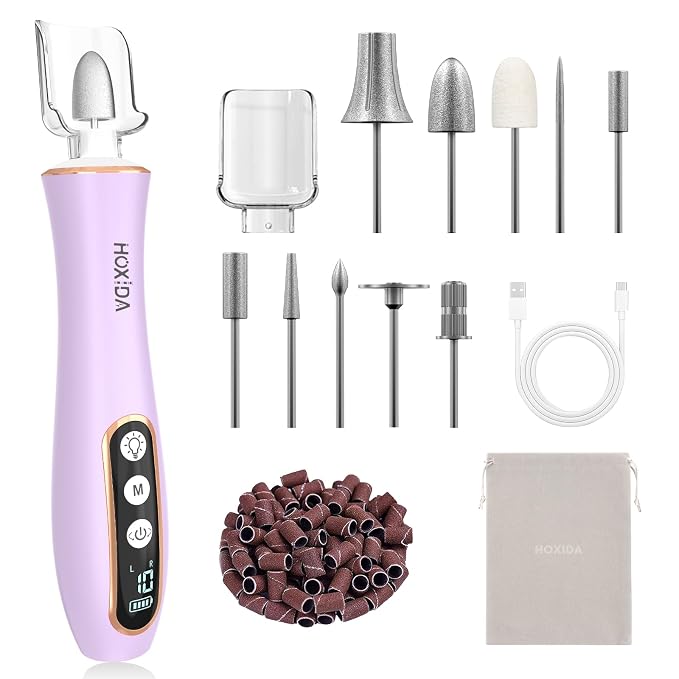 Professional Manicure Pedicure Kit by Hoxida