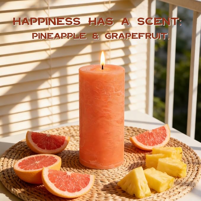 Fruity Scented Pillar Candle - Image 6