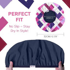 Years calm Waterproof Shower Cap - Image 2
