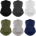 Fuinloth Neck Gaiter, 6 Pack Cooling UV Protection Bandana Face Mask Gator Scarf by fuinloth