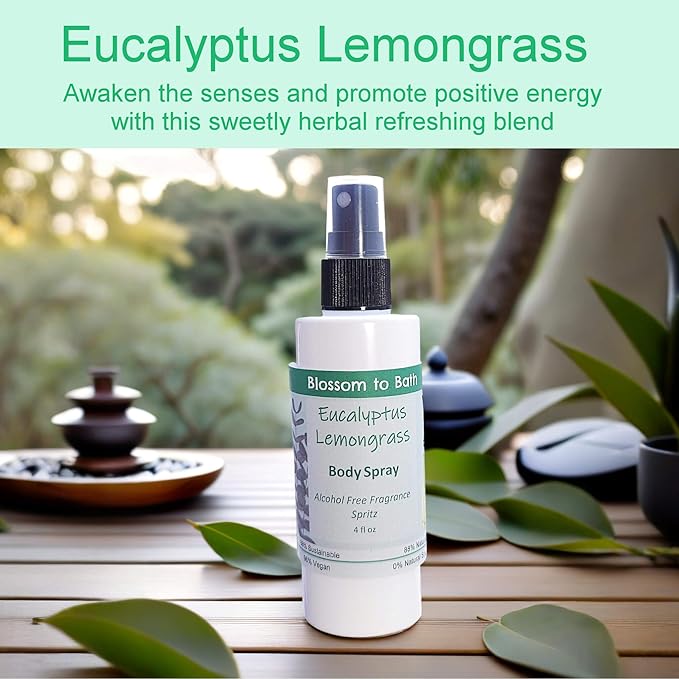 Blossom to Bath Eucalyptus Lemongrass Body Spray - Image 2