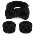 WSYUB Makeup Headbands, and 2Pcs Wrist Spa Wash Band Absorbent Wristbands by WSYUB