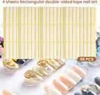 1696 Double Sided Tape for Press On Nails Stand holder Sticky Tabs Nail Art - Image 4