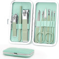 Manicure Set Personal Care Nail Clipper Kit-9 Pieces Pedicure Set Grooming Kit by WOILLIO
