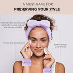 Ayesha Spa Headband and Wristband Set - Image 3
