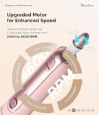 MelodySusie Cordless Pedicure & Manicure Nail Drill Kit, PC760G - Image 3