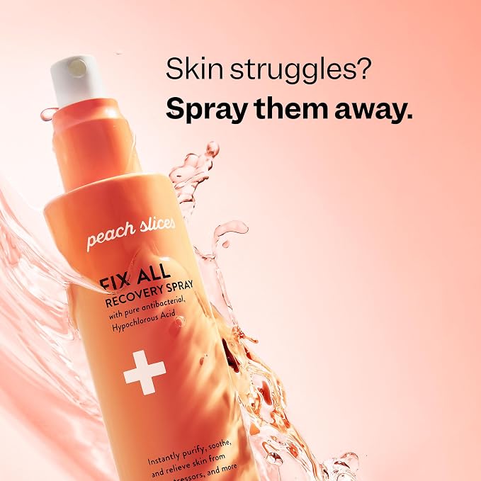 Peach Slices - Fix All Recovery Spray - Purify, & Relieve - Zits, & Redness - - Image 5
