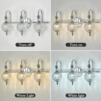 Piepooye Modern Bathroom Light Fixtures Polished Chrome Vanity Light - Image 6