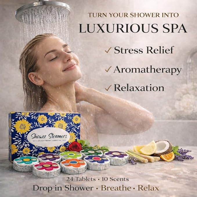 Shower Steamers for Women, Mothers Day Gift for Mom, Bath Bombs for Shower - Image 6