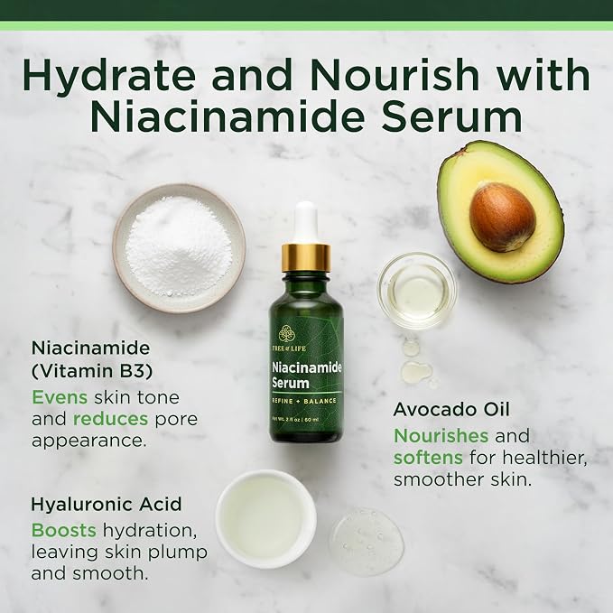 Tree of Life Niacinamide Serum For Face - Image 2