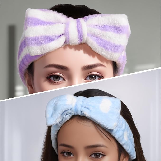 Teenitor 5pcs Makeup Headband - Image 5