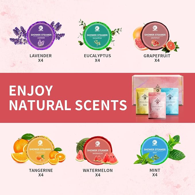 MR MIRYE Shower Steamers Aromatherapy, Valentine's Day Gift - Image 2