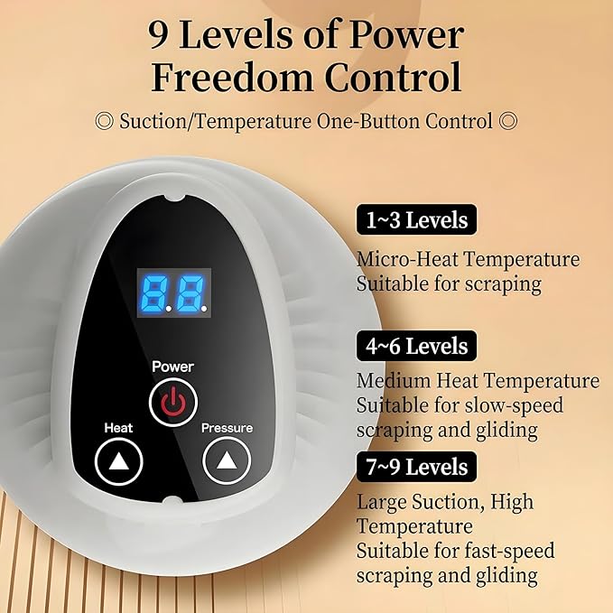 Vacuvia for Cellulite, 2-in-1 LED Light Therapy and Vibration Massager - Image 3