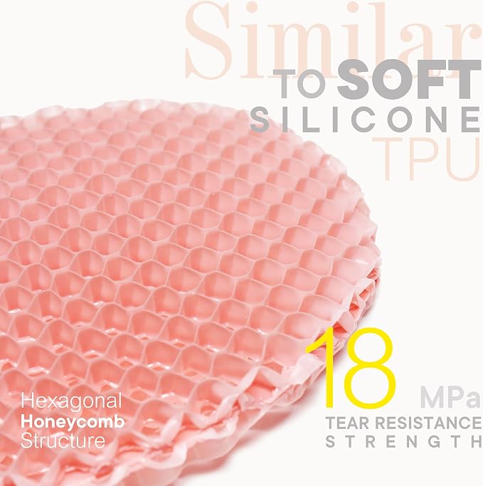 Facial Sponge - Deep Exfoliating Face Mitt, Honeycomb Face Exfoliator - Image 5