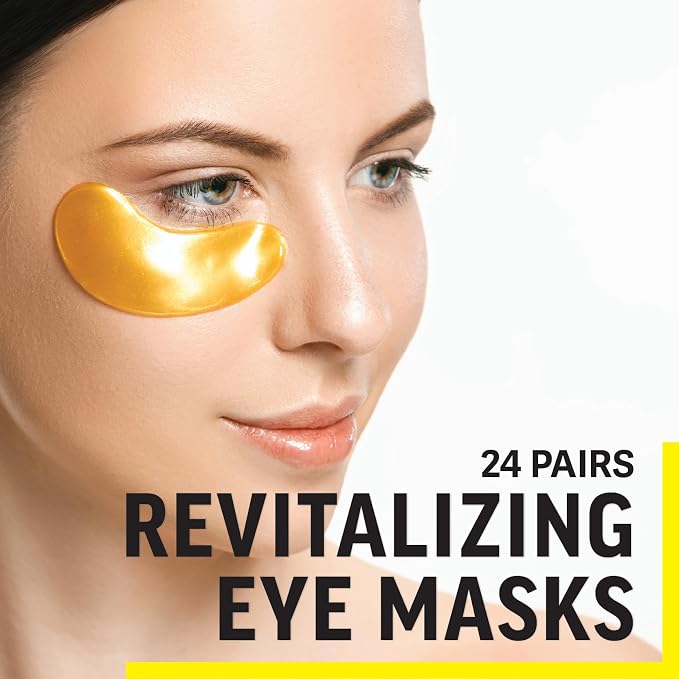 ZEST 24 Pairs 24k Gold Gel Crystal Collagen Eye Mask - Image 2