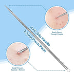 Stainless Steel Blackhead Remover, Pimple Extractor, Pimple Popper, Comedone - Image 2