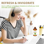 EUQEE Bergamot Essential Oil 118ml Pure Bergamot Oil - Image 4