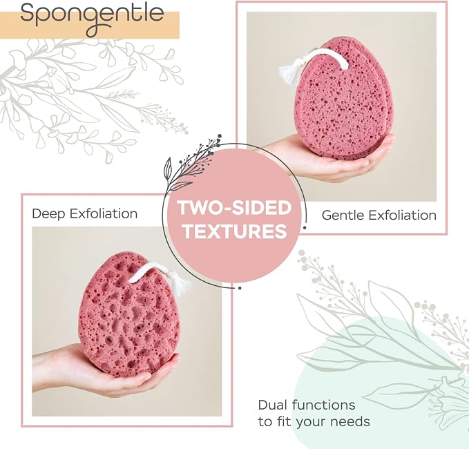 Spongentle Loofah Sponge for Shower and Bathing, Bath Sponge - Image 2