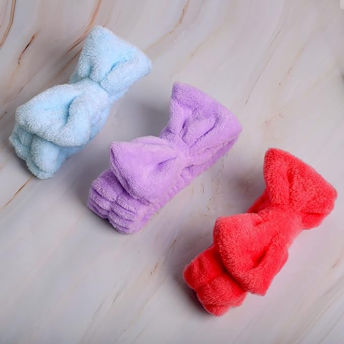 WSYUB Hairband, Soft Microfiber Skincare Band - Image 6