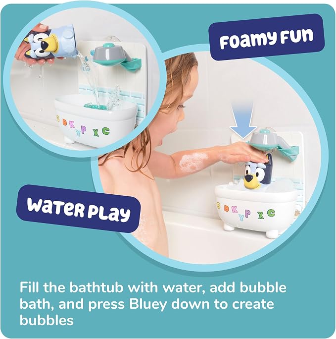Shower & Scrub Bluey by TOMY Toomies - Image 4