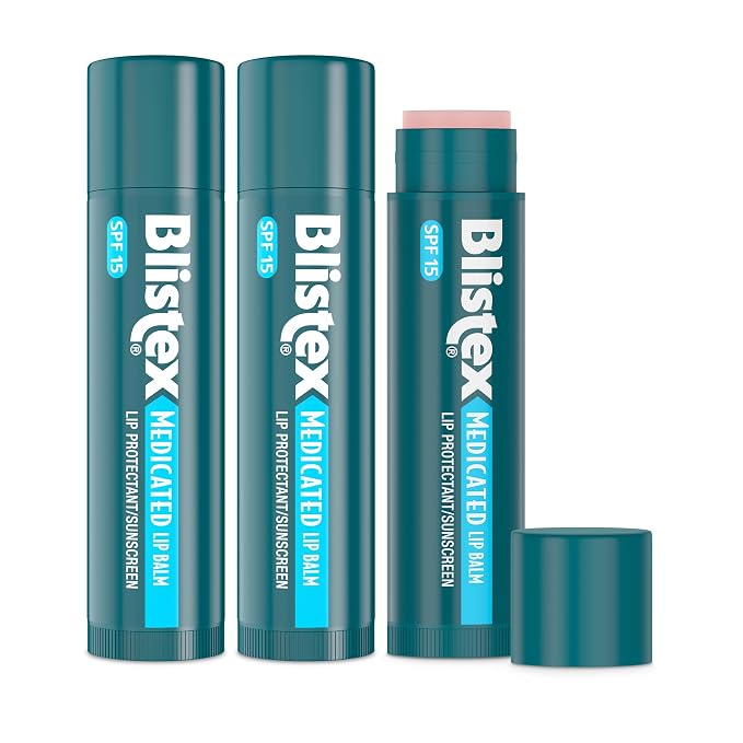 Blistex Medicated Lip Balm, 0.15 Ounce, Prevent Dryness & Chapping, SPF 15 Sun - Image 4