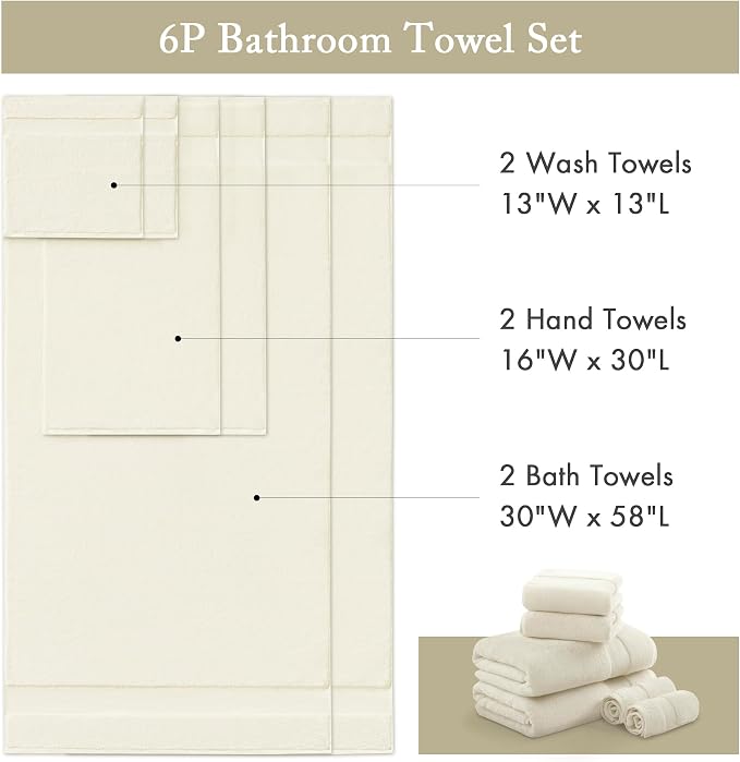 Madison Park Turkish 100% Cotton 600Gsm Luxury Premium Thick Soft Absorbent - Image 7