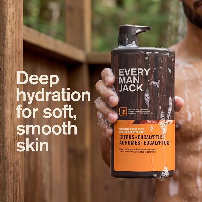 Every Man Jack Citrus + Eucalyptus Mens Body Wash - Image 4