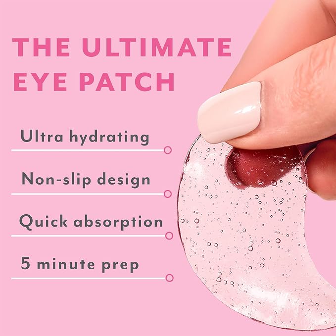 Patchology Serve Chilled Rosé Hydrating Under Eye Patches – Hyaluronic Acid & - Image 5