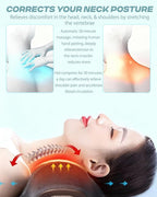 Neck Massager Pillow with Heat and Vibration - Image 2