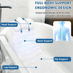 REEZEIVI Full Body Bath Pillow, Thick Bathtub Cushion - Image 3