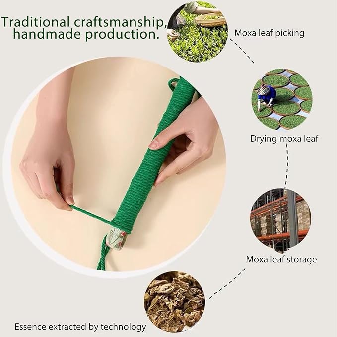 Mugwort Massage Hammer, Massage Tools Back, Shoulder & Body - Image 2