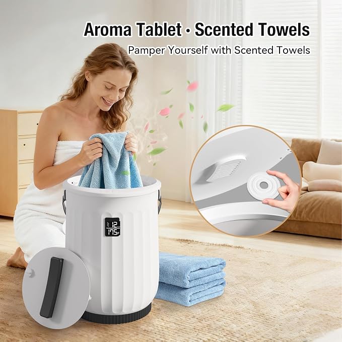 Heated Towel Warmer for Bathroom, Large Towel Warmer - Image 5