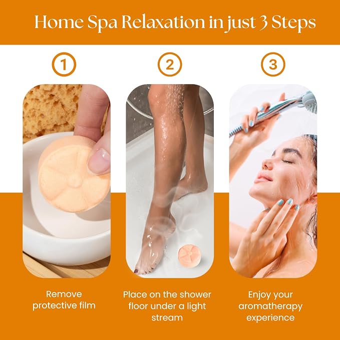 TLG Refresh Shower Steamers Aromatherapy 7 Pack – USA Made - Image 7