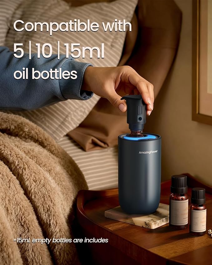 Waterless Diffuser for Essential Oil, Smart Car Air Freshener Diffuser - Image 6