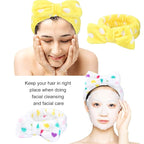 Hishexin 8 Pack Spa Headbands for Women, Soft Bow Skincare Headband for Washing - Image 3