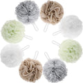 8 Small Mesh Pouf Bath Sponge by Tbestmax
