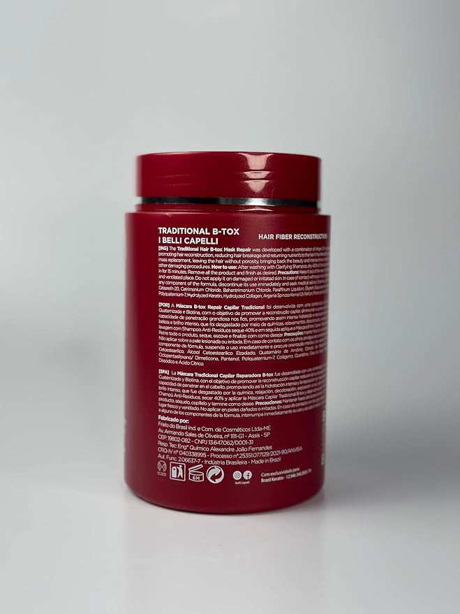 B-tox Repair Mask by Ibellicapelli: Anti-frizz, Hair Rejuvenation, - Image 9