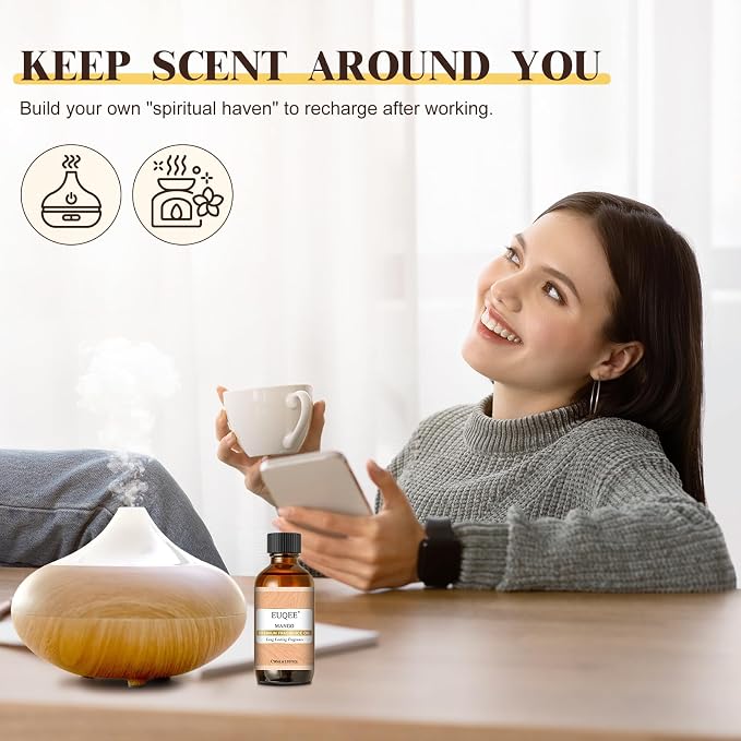 EUQEE Mango Fragrance Oil, 60ml Premium Scents Fragrance Oils - Image 4