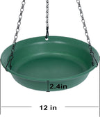 VUWEZ Hanging Bird Feeder & BirdBath - Image 2
