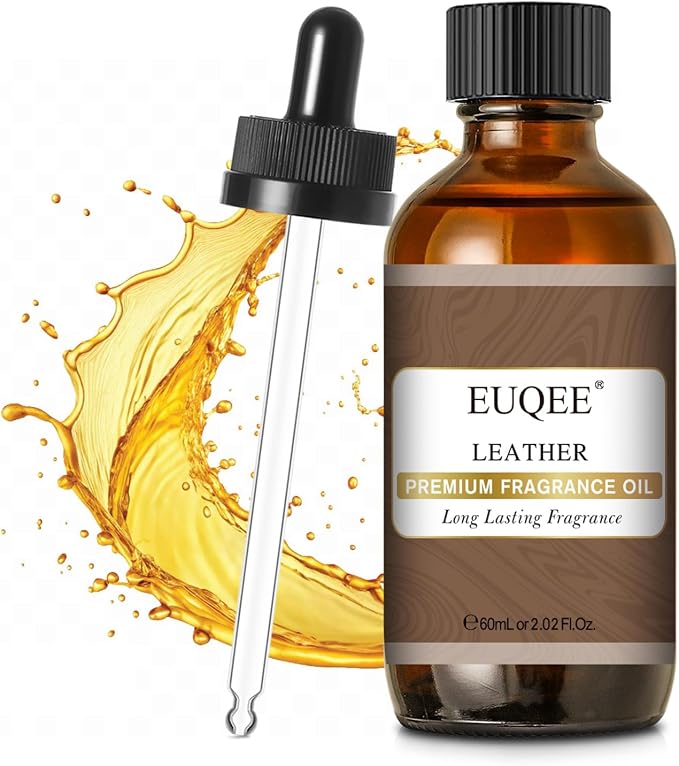 EUQEE Leather Fragrance Oil, 2.02 Fl oz/ 60ml Essential Oils by EUQEE