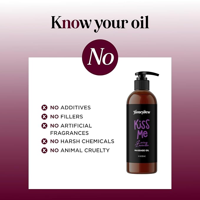 Tempting Lavender Massage Oil for Couples - Image 3