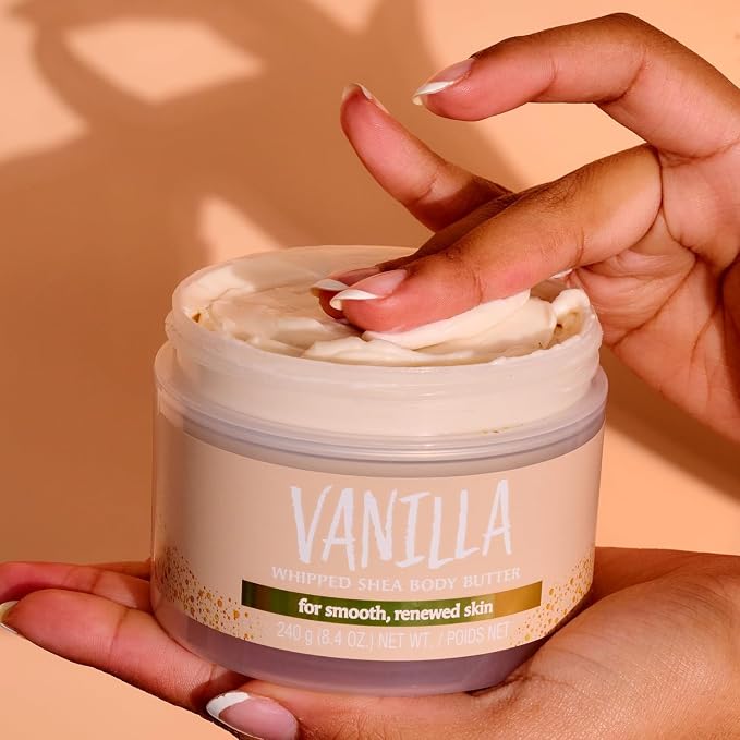 Tree Hut Vanilla Whipped Shea Body Butter, Mothers Day Gifts, Long-Lasting - Image 7