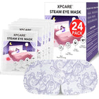 XPCARE 24 Pack Steam Eye Masks for Dry Eyes, Self Heated Steam Warm Eye Mask by XPCARE
