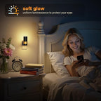 JandCase Plug in Night Light, Rotating Night Light - Image 7