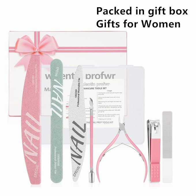 Nail Care Kit, Nail Files and Nail Buffer, Manicure Kit - Image 3