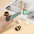 4Packs Nail Dust Cleaning Brush Ring, Soft Brushes - Image 4